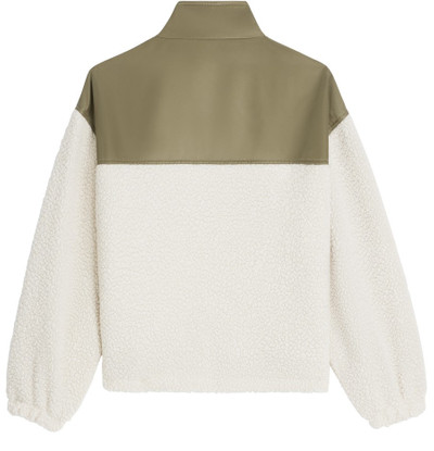 CELINE Celine half-zip pullover in cashmere shearling outlook
