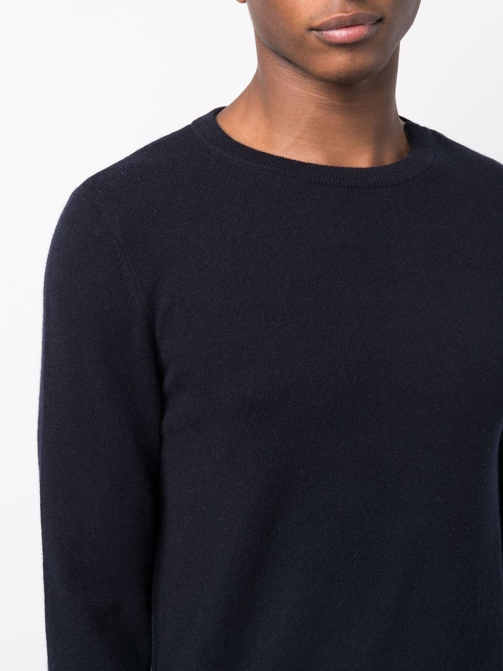 crew-neck cashmere jumper - 6