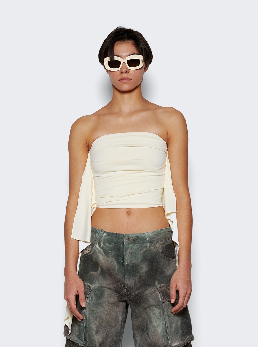 Strapless Top Milk - 3