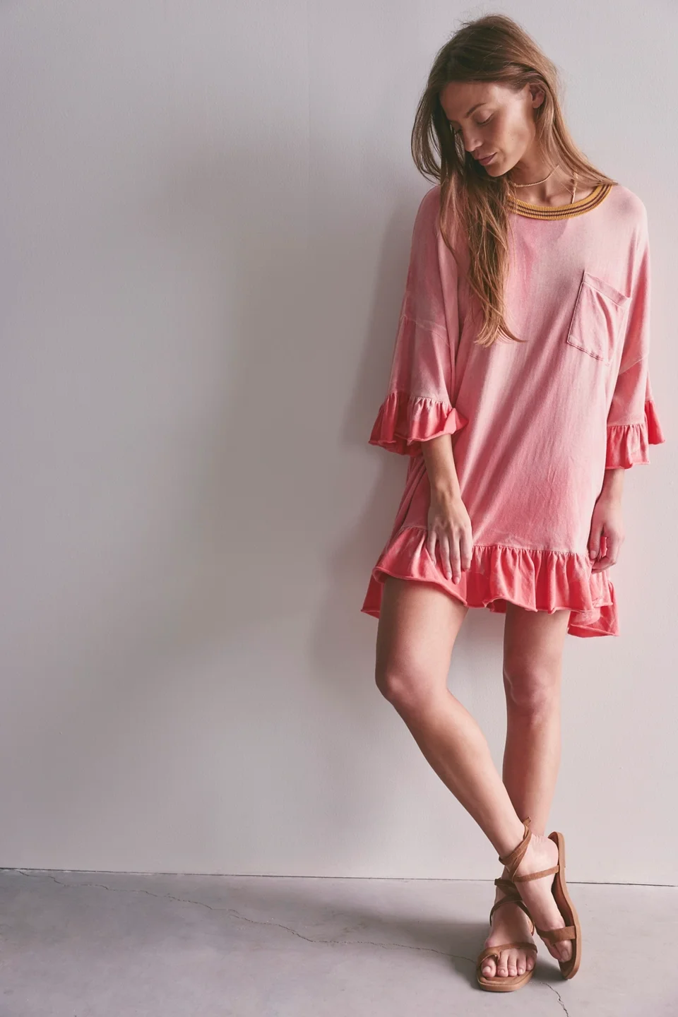 free people austin mini dress FREE PEOPLE Embroidered Austin Mini Dress