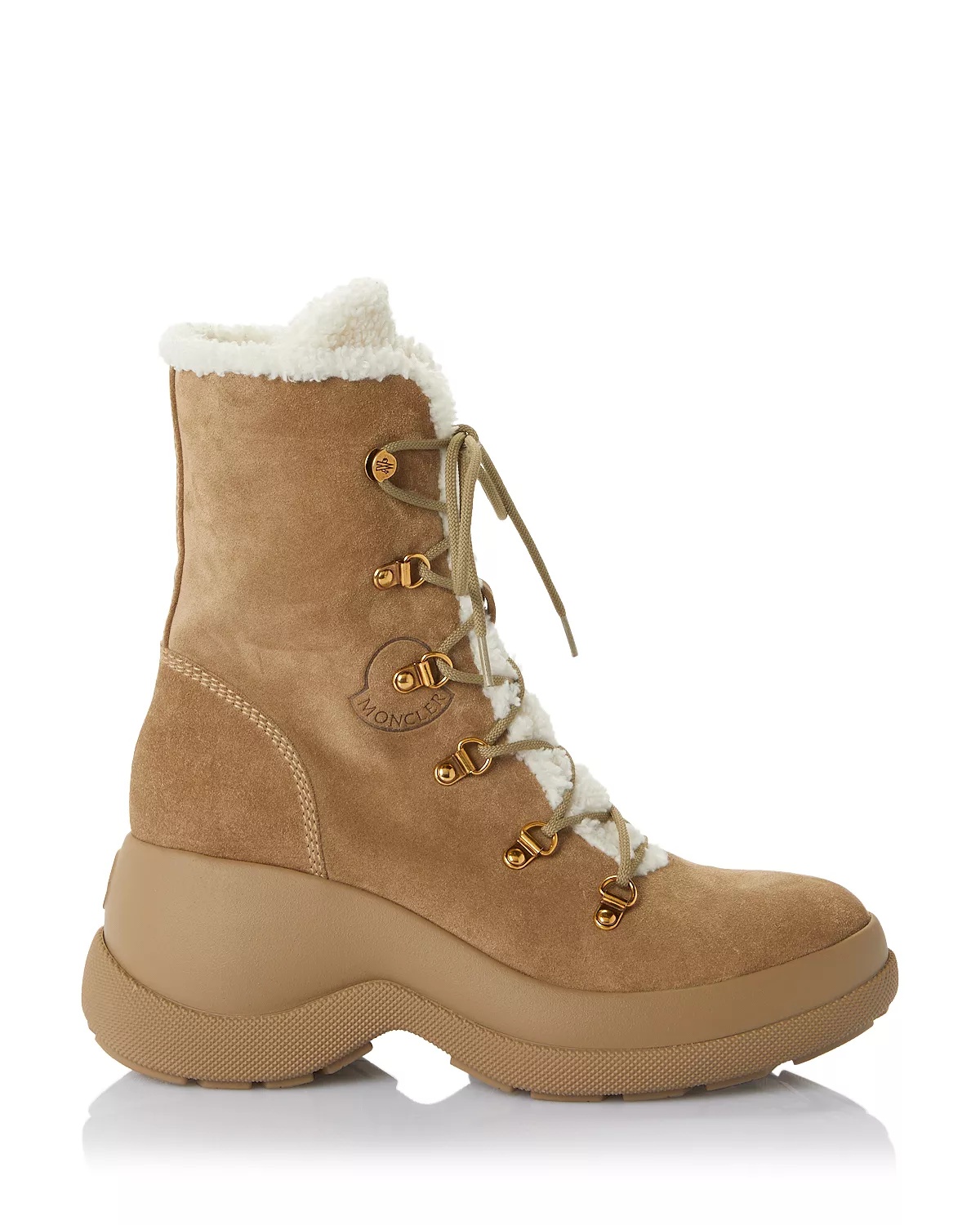 Women's Resile Trek Faux Fur Trim Lace Up Boots - 3