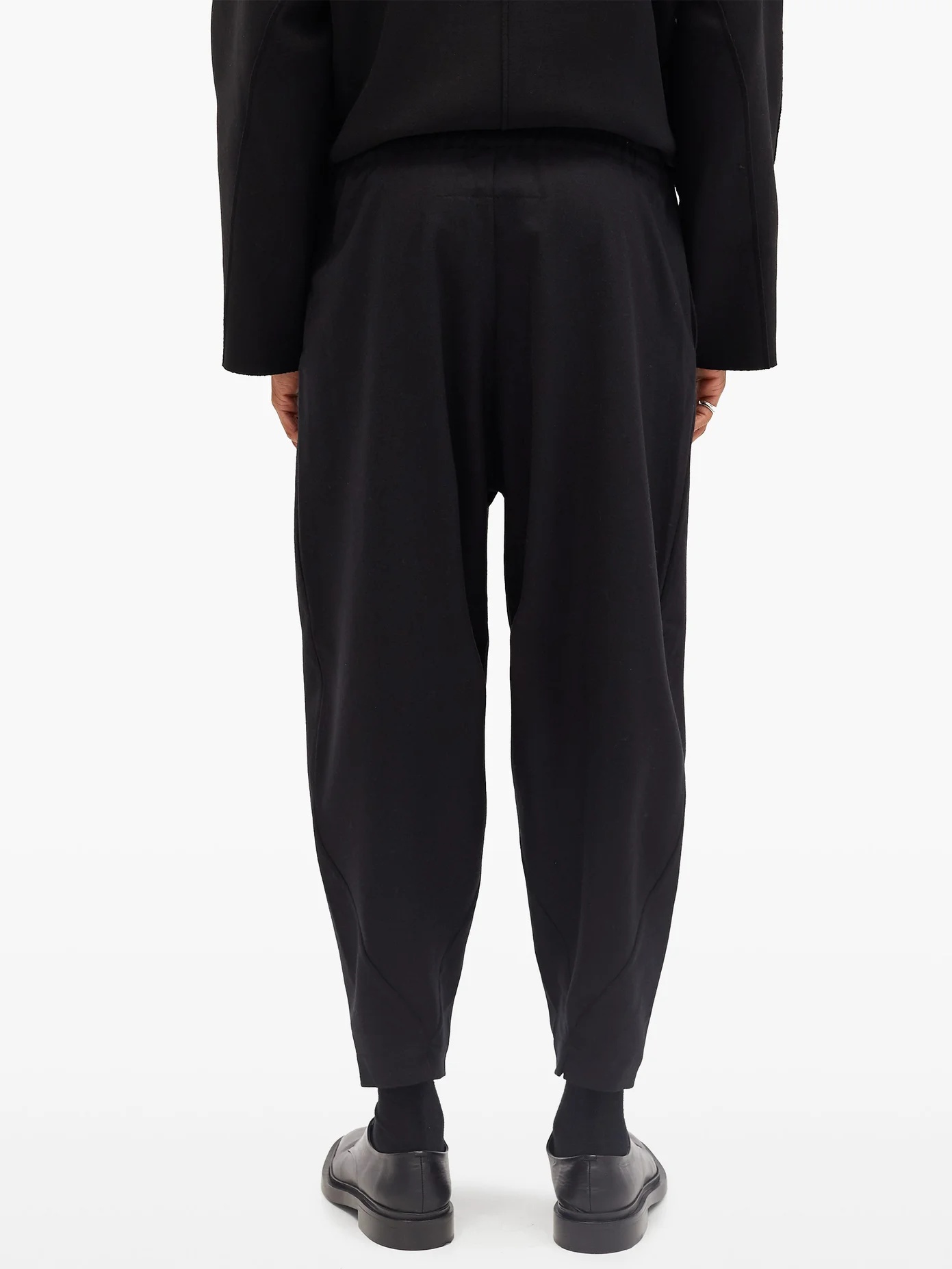 The Acrobat tapered-leg wool-blend trousers - 5