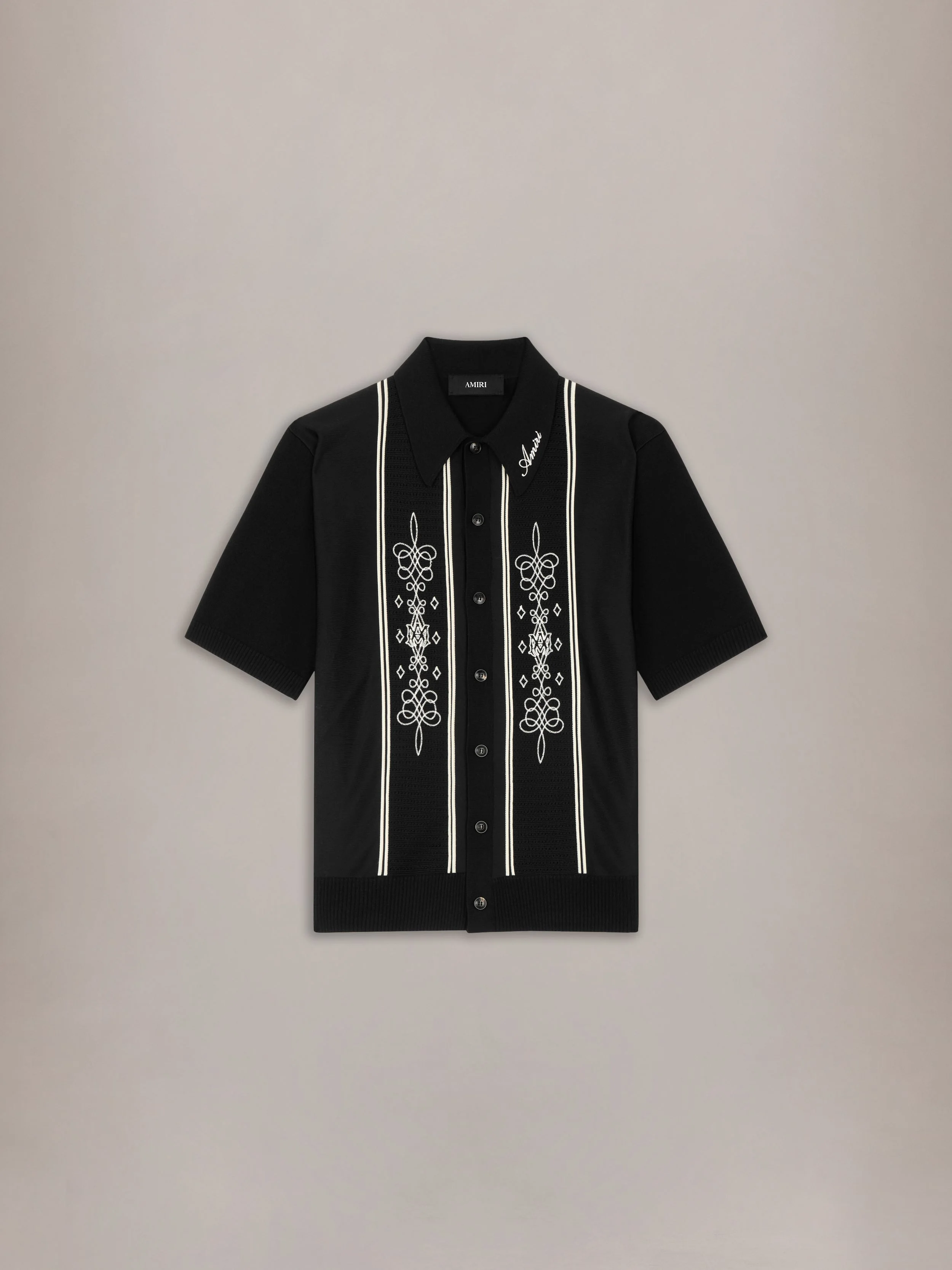 MA PANELED KNIT SHIRT - 1