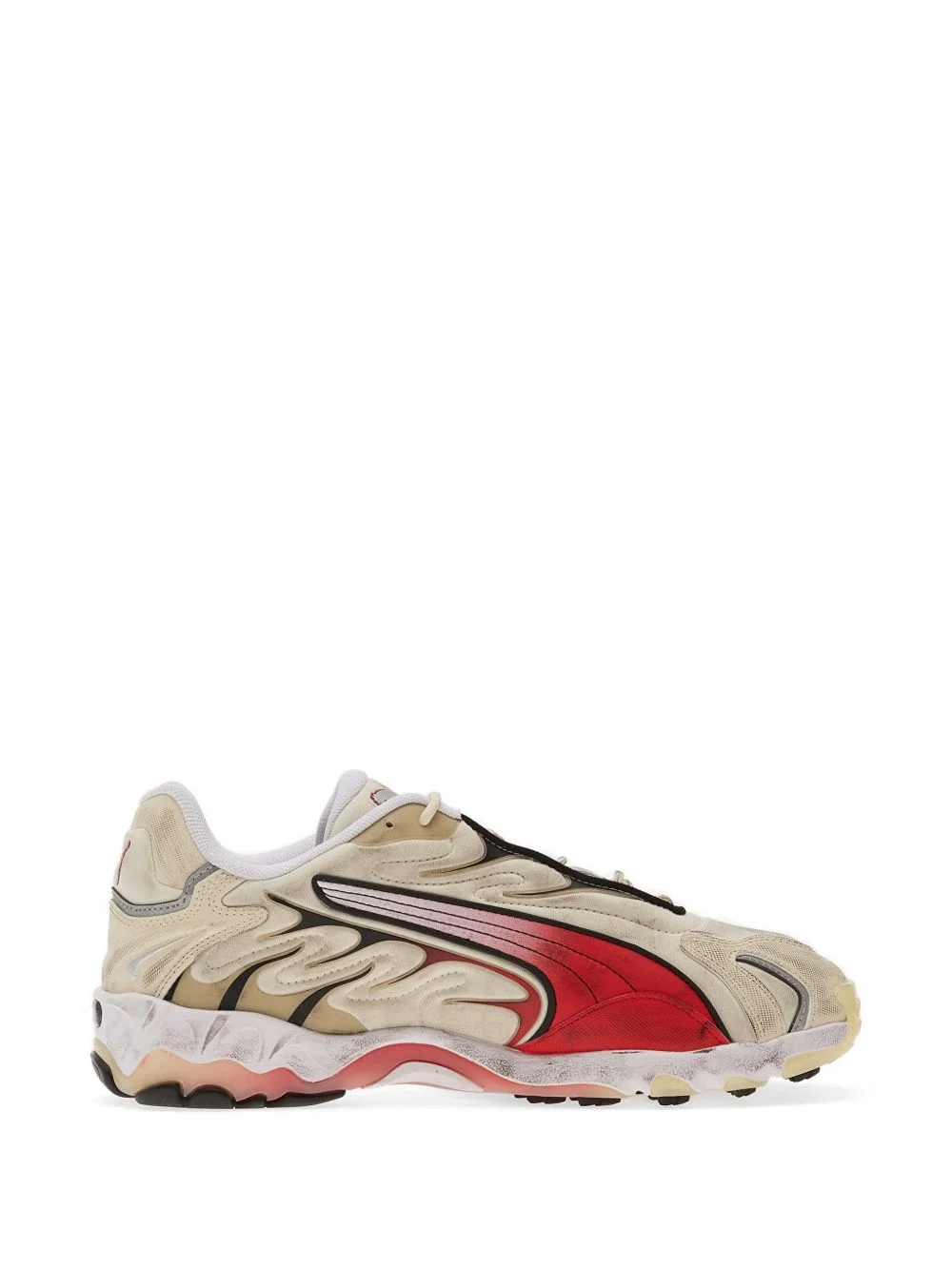 Inhale distressed sneakers - 1