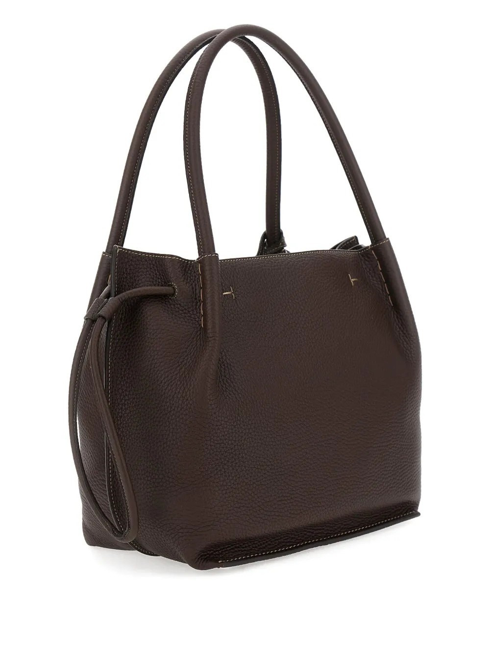 Medium Leather Bucket - 3