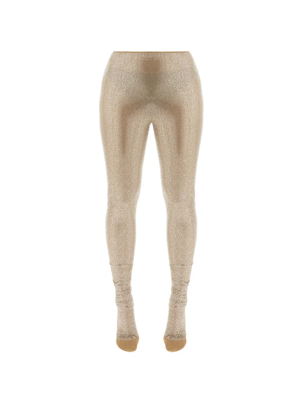 crystal-embellished leggings - 1