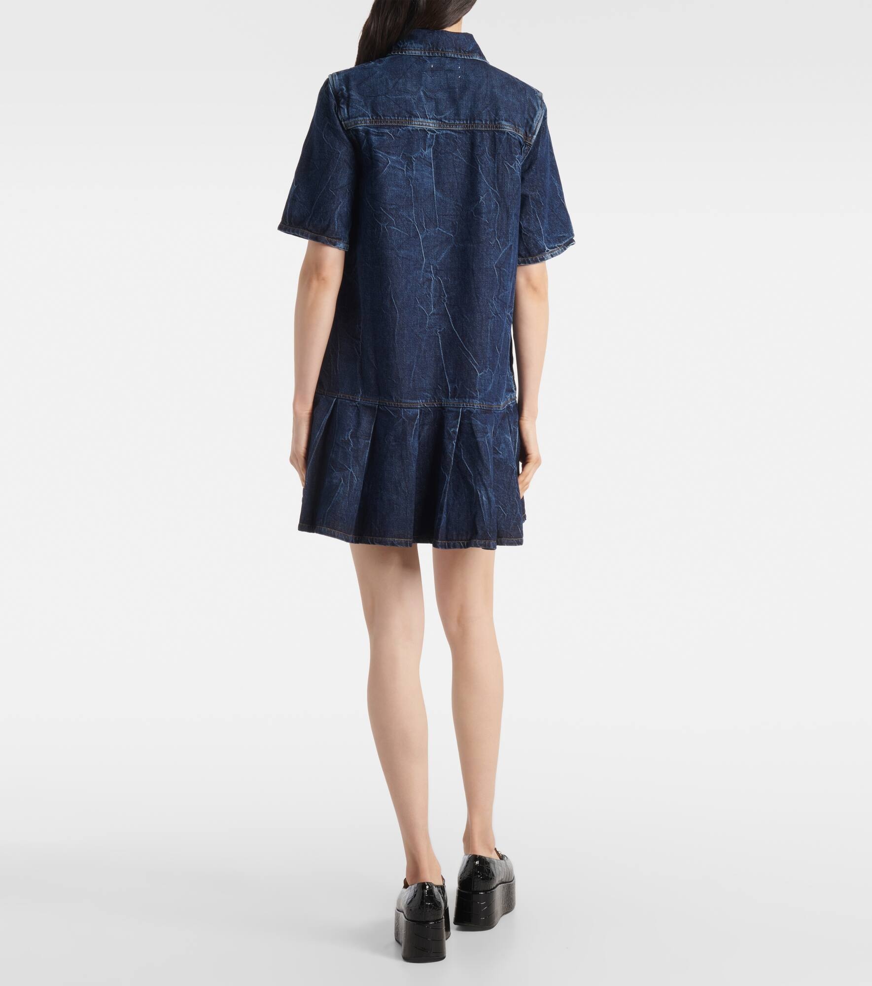 Denim minidress - 3
