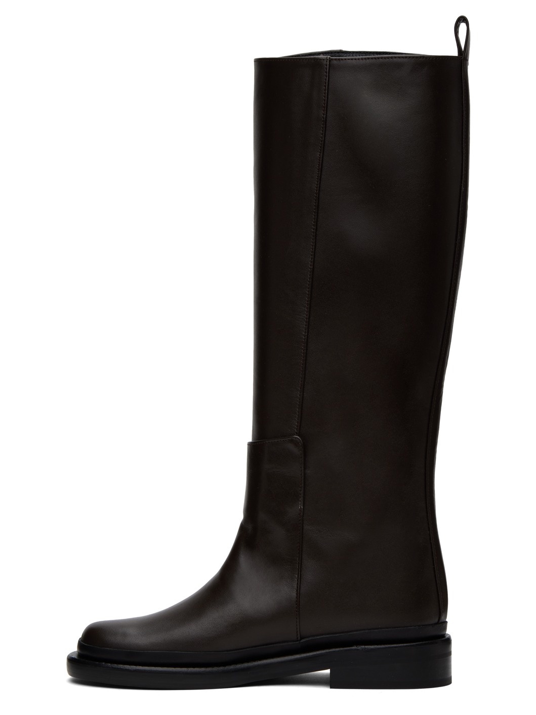 LOW CLASSIC Brown Pull-Loop Boots