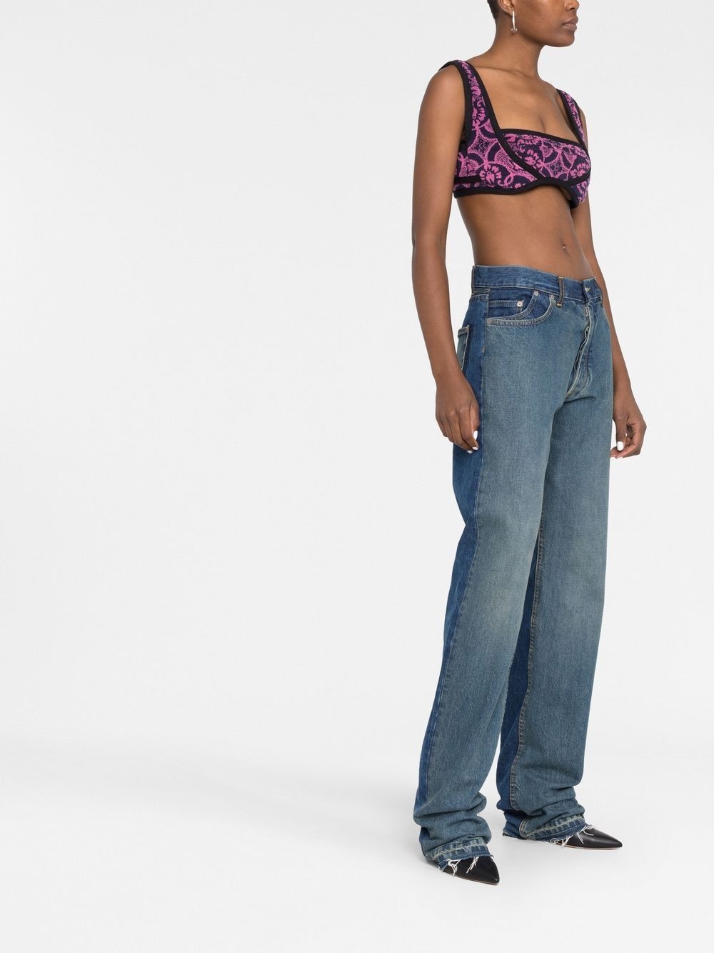 Oriental Towels cropped top - 4