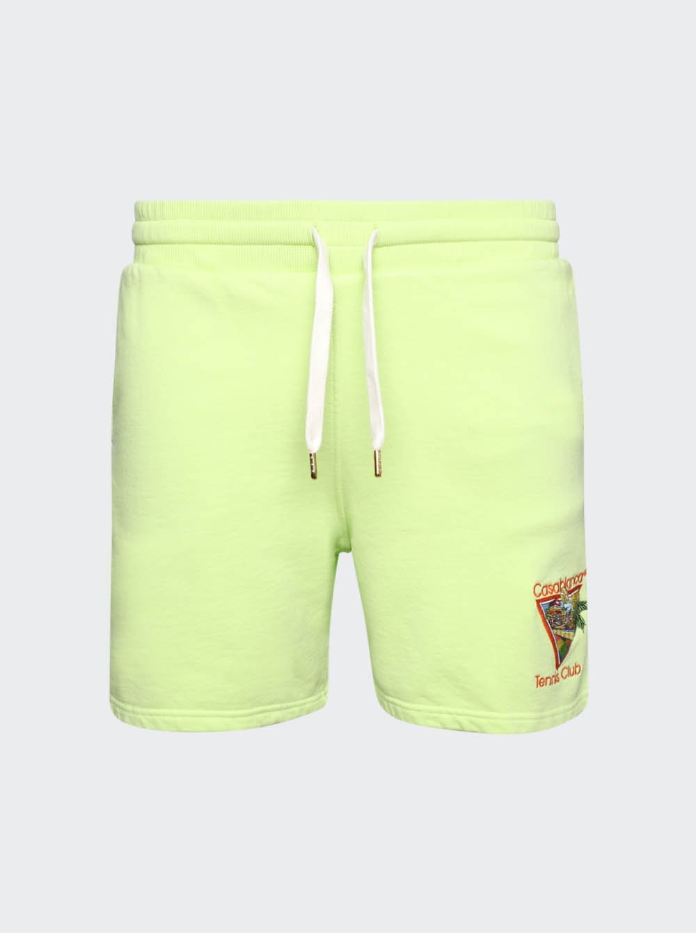 Afro Cubism Tennis Club Shorts Pale Green - 1