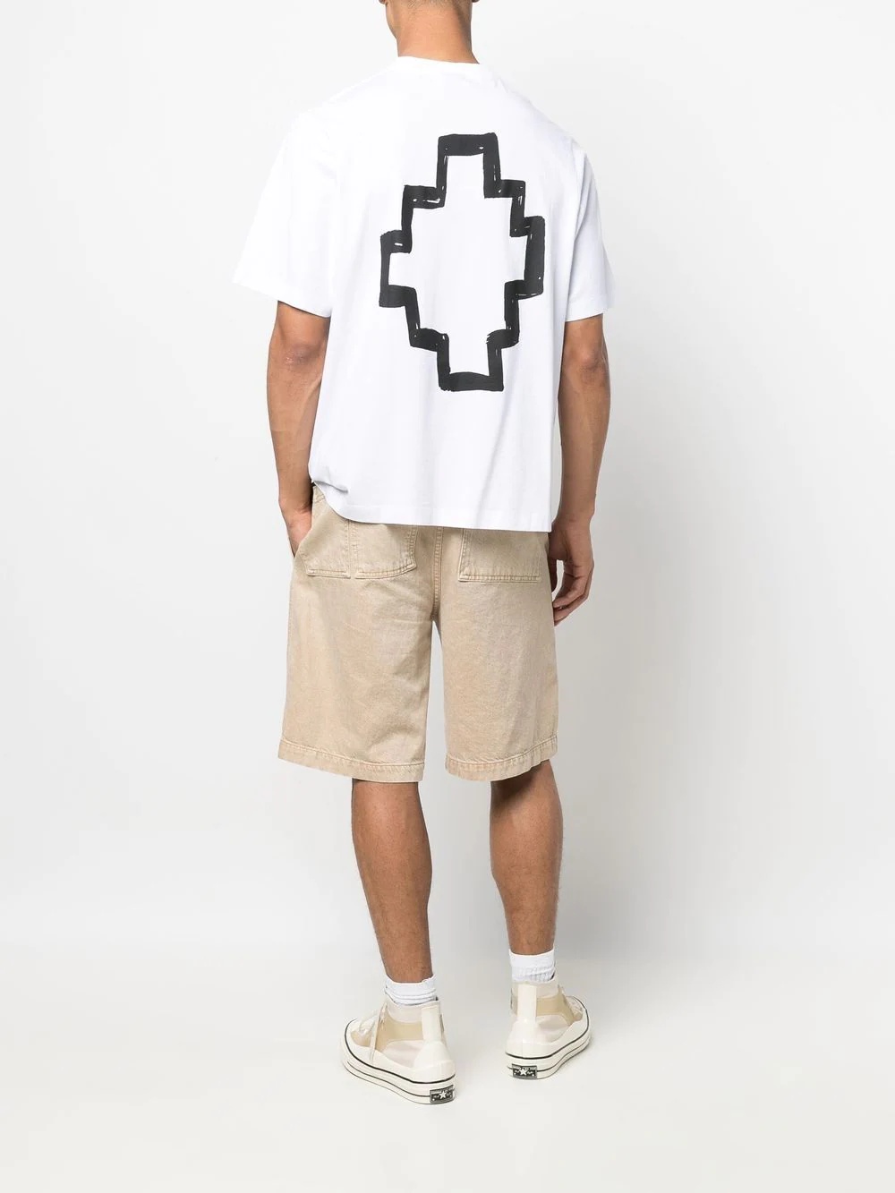 Cross Over cotton T-Shirt - 3