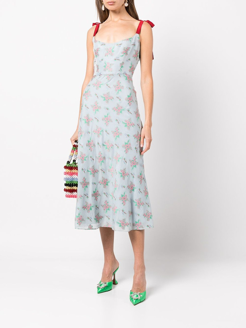 markarian floral-detail day dress outlook