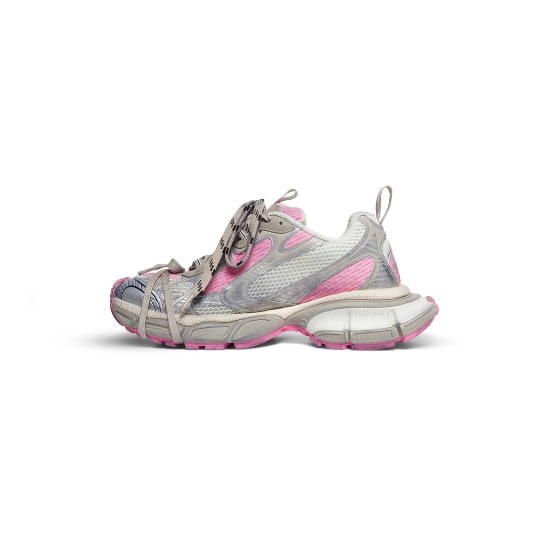 Women's 3xl Sneaker  in White/black - 4