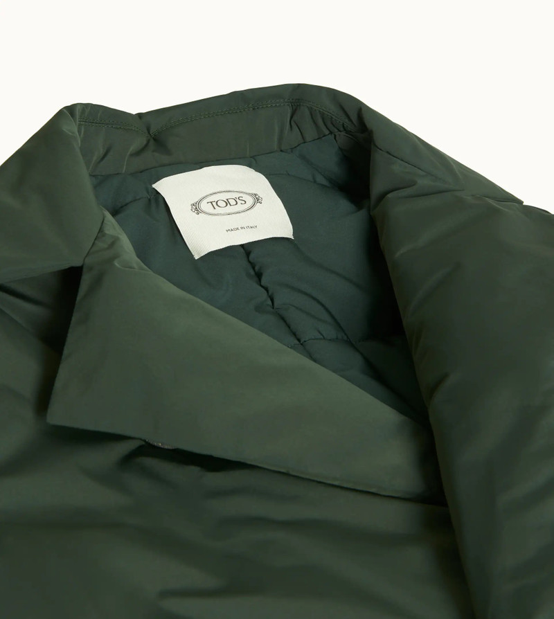 Tod's PADDED JACKET - GREEN outlook