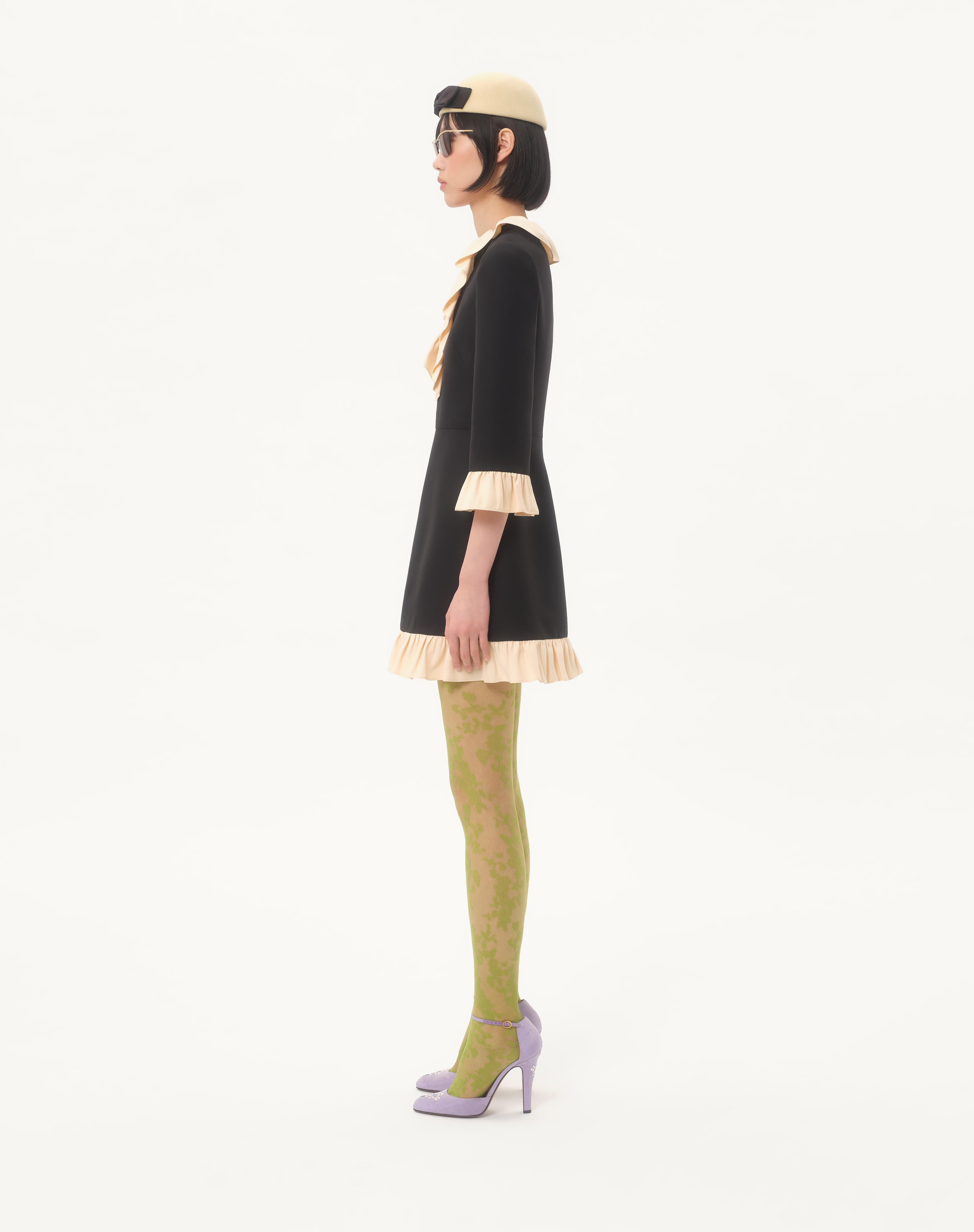 CREPE COUTURE SHORT DRESS - 6