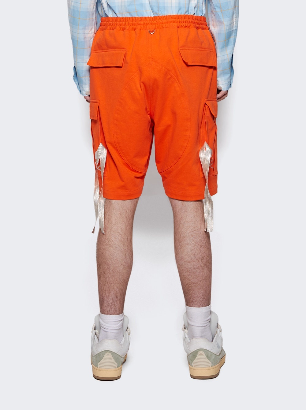 High Density Cargo Shorts Orange - 5