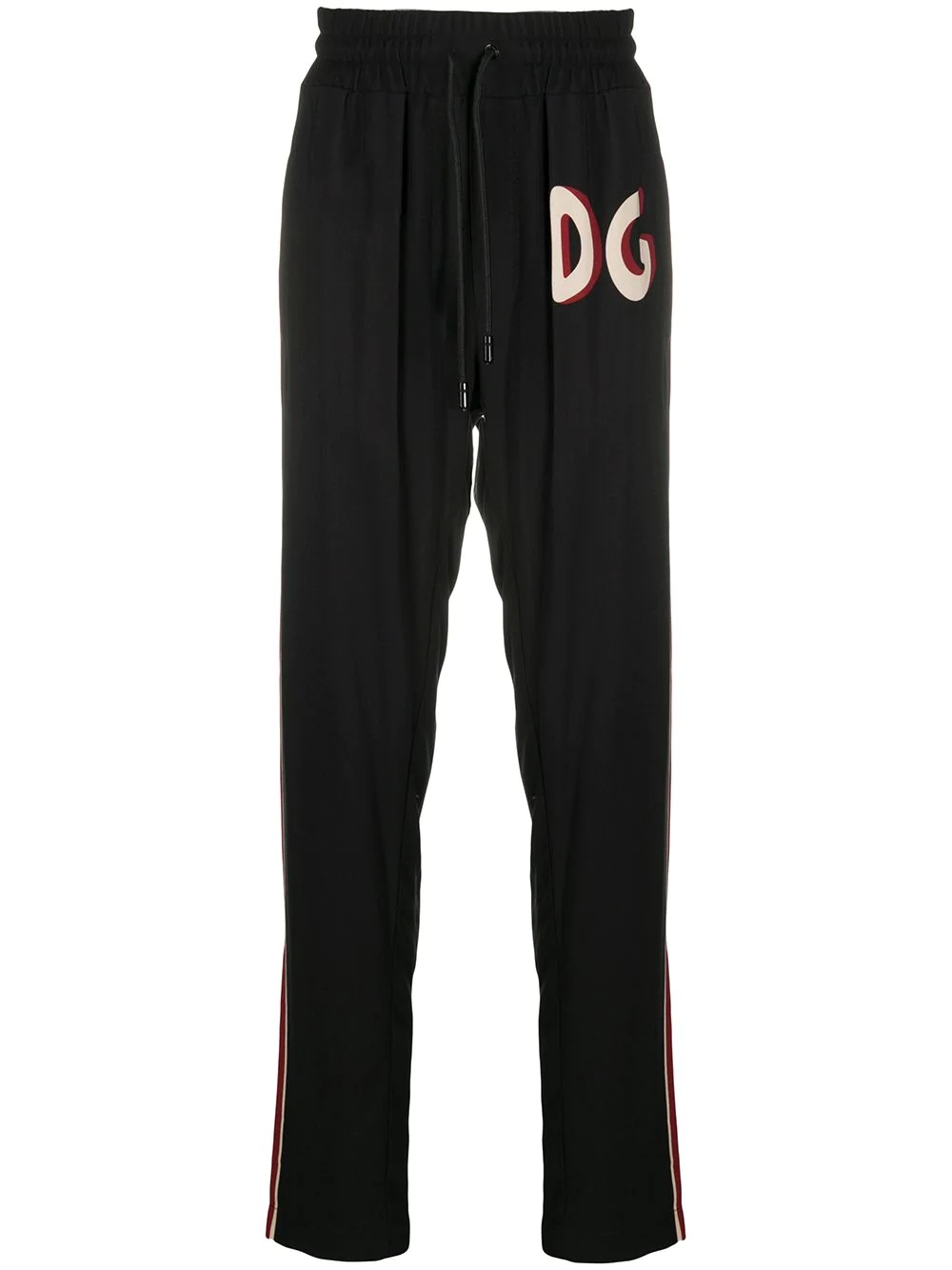 slogan print track pants - 1