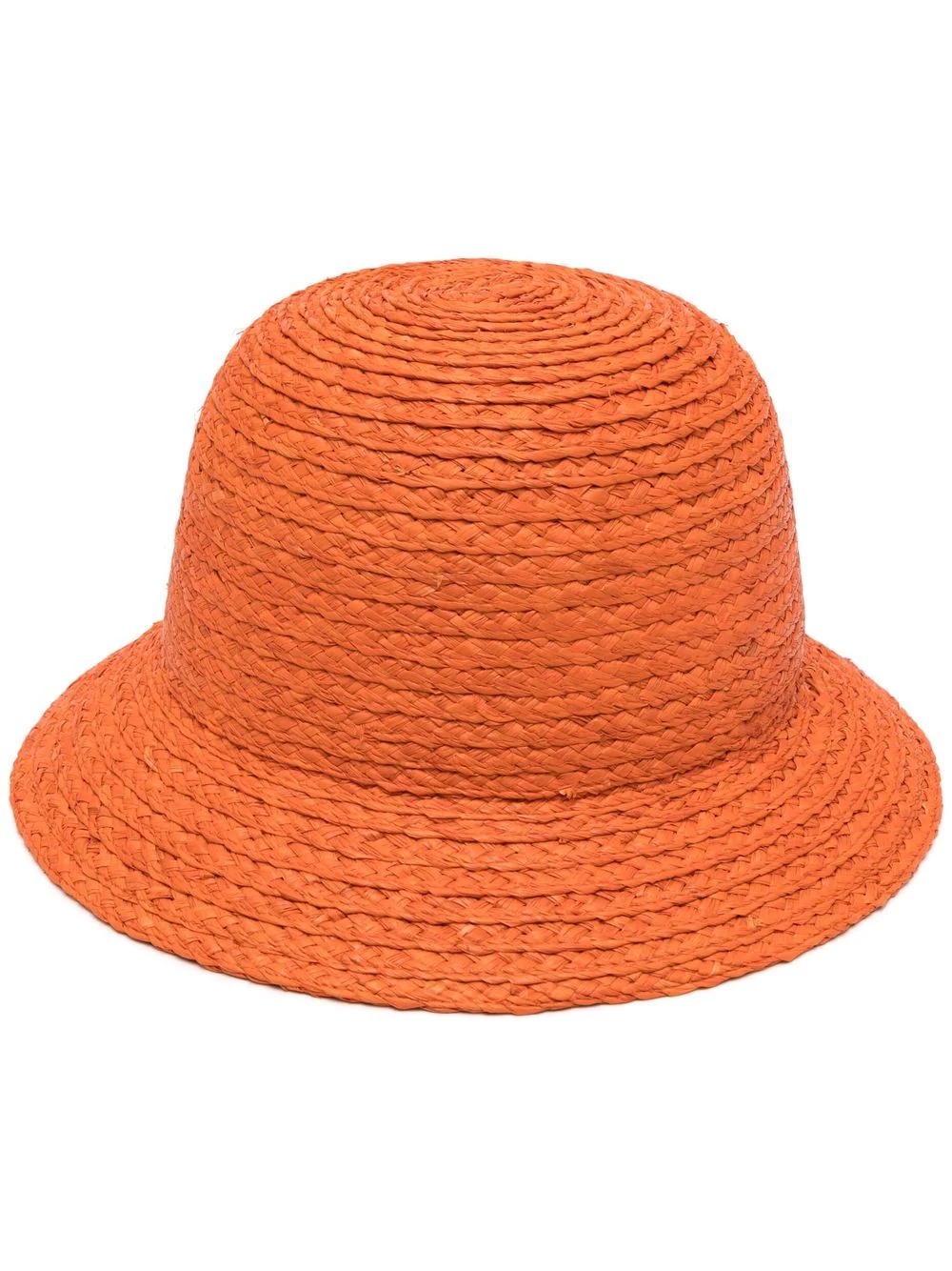 braided straw sun hat - 1