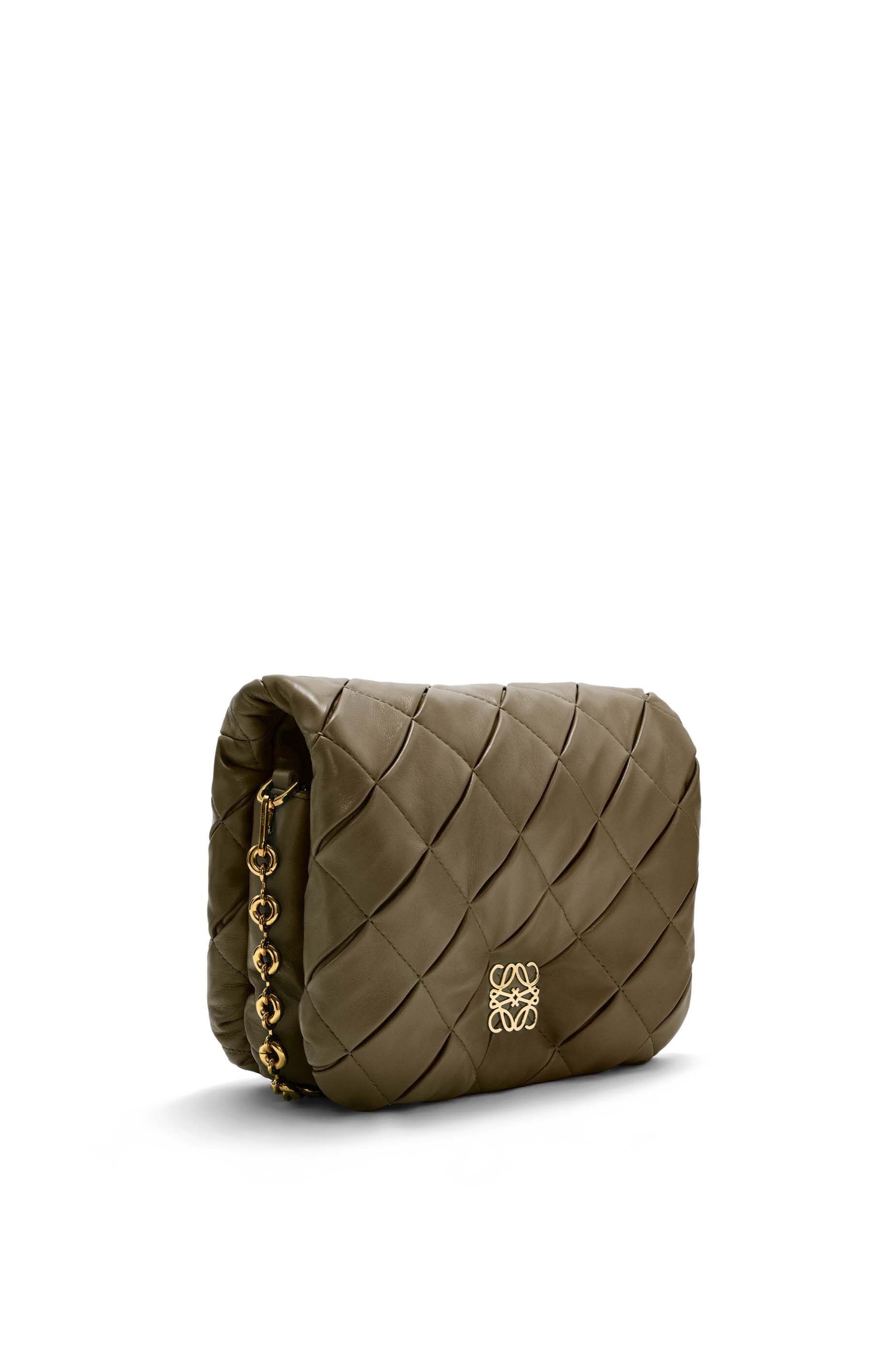 Puffer Goya in pleated shiny nappa lambskin - 3