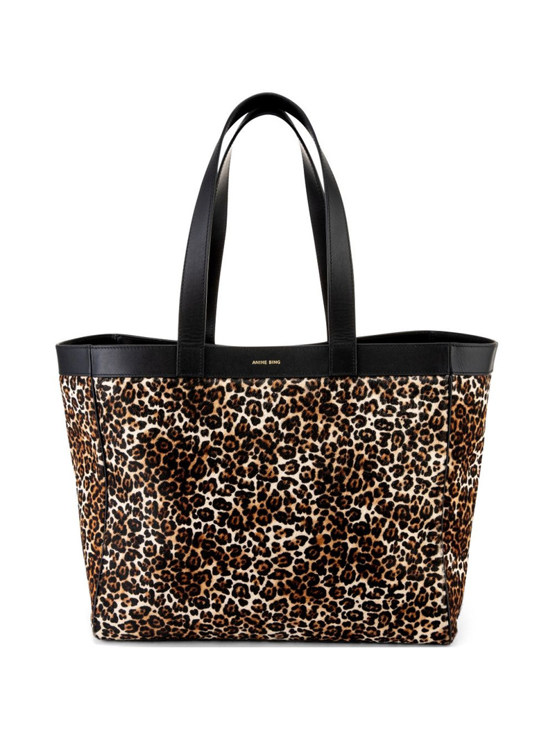 medium Rio leopard-print tote bag 1