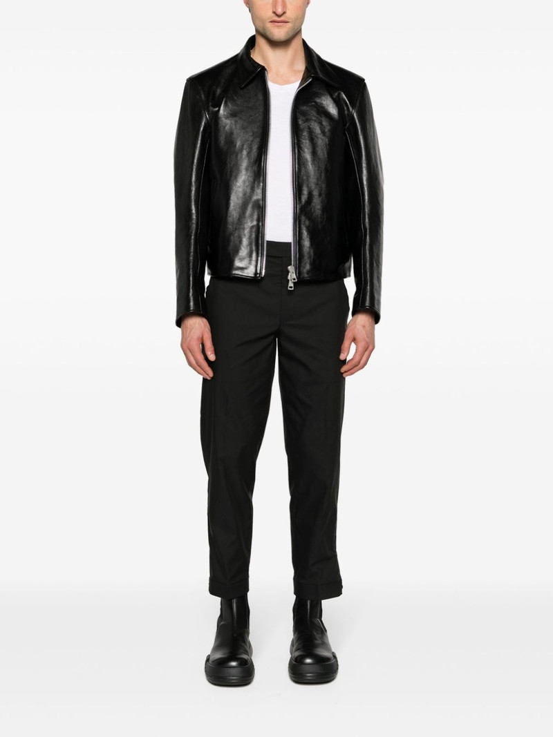 Neil Barrett adjustable-hem tapered-leg chinos outlook