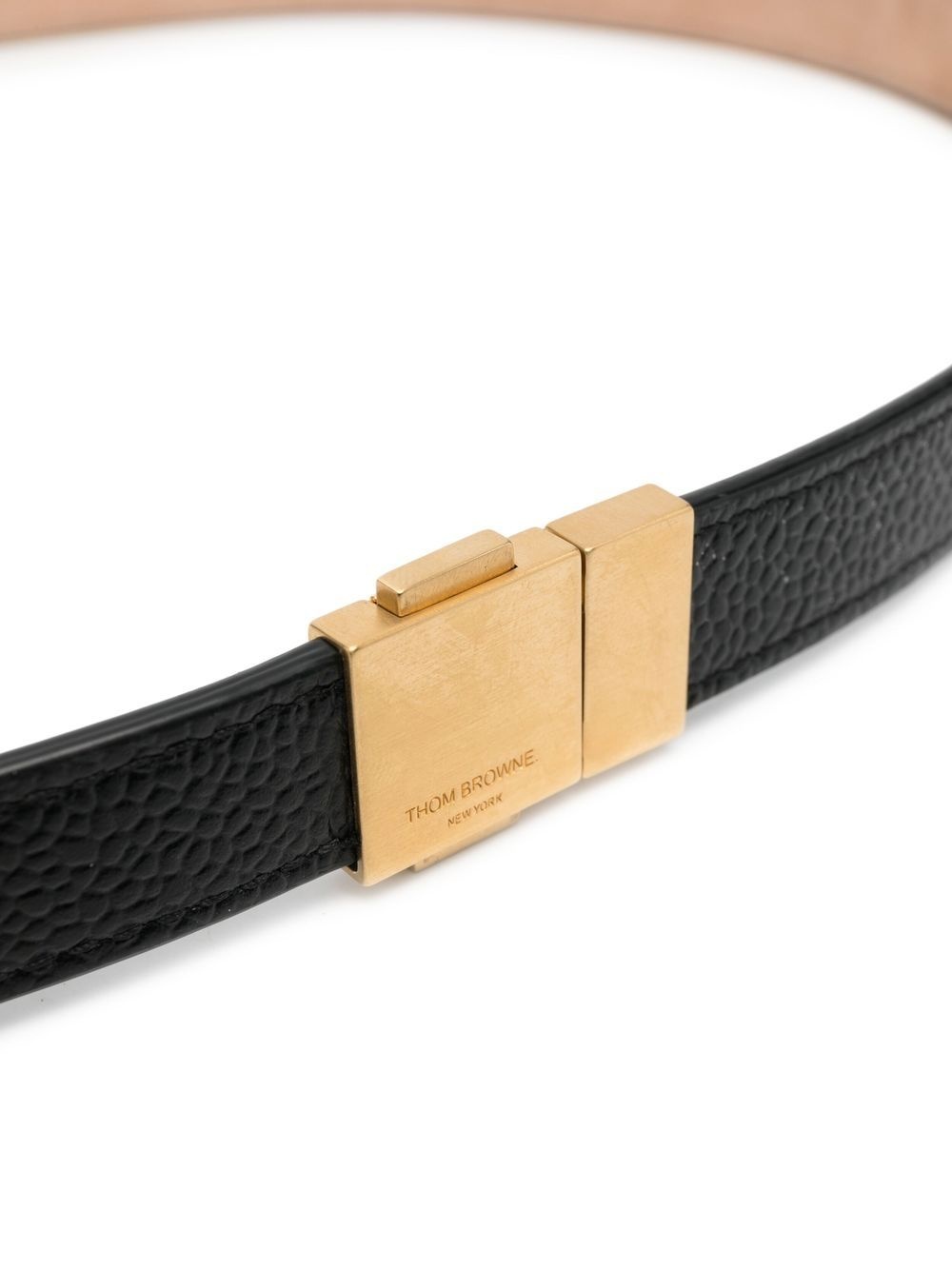 engraved logo belt - 2