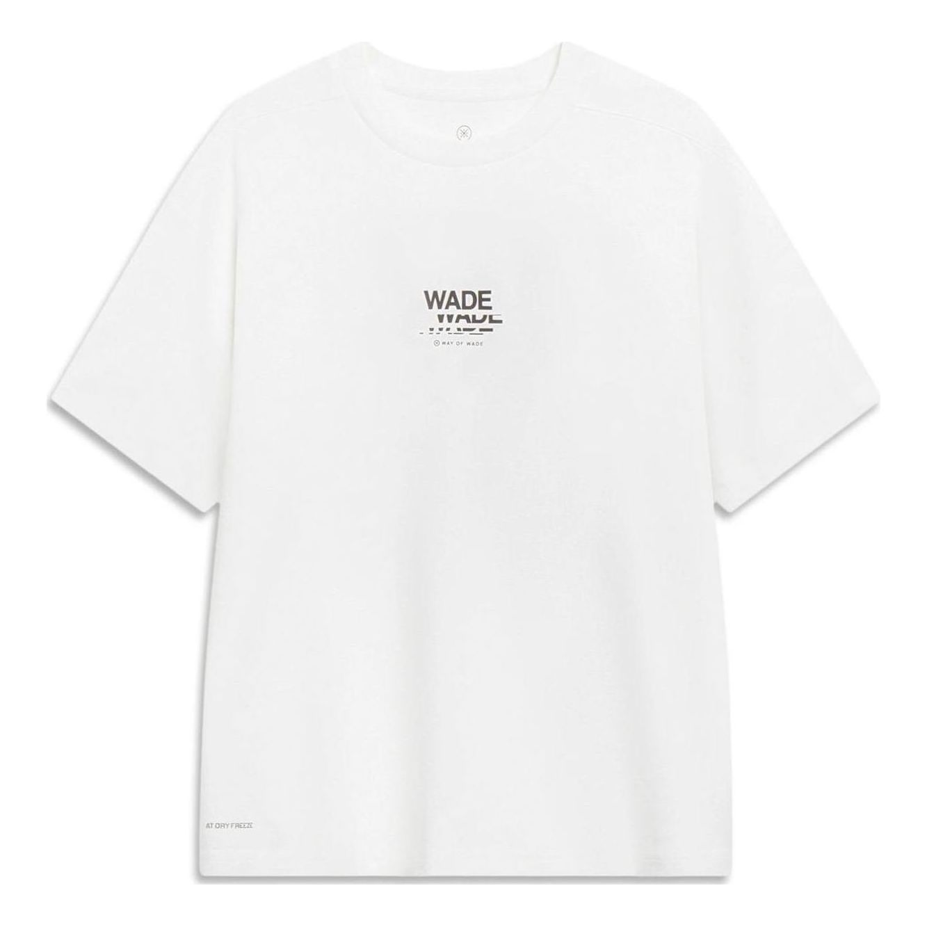 Li-Ning Way Of Wade Graphic T-shirt 'White' AHST323-2 - 1