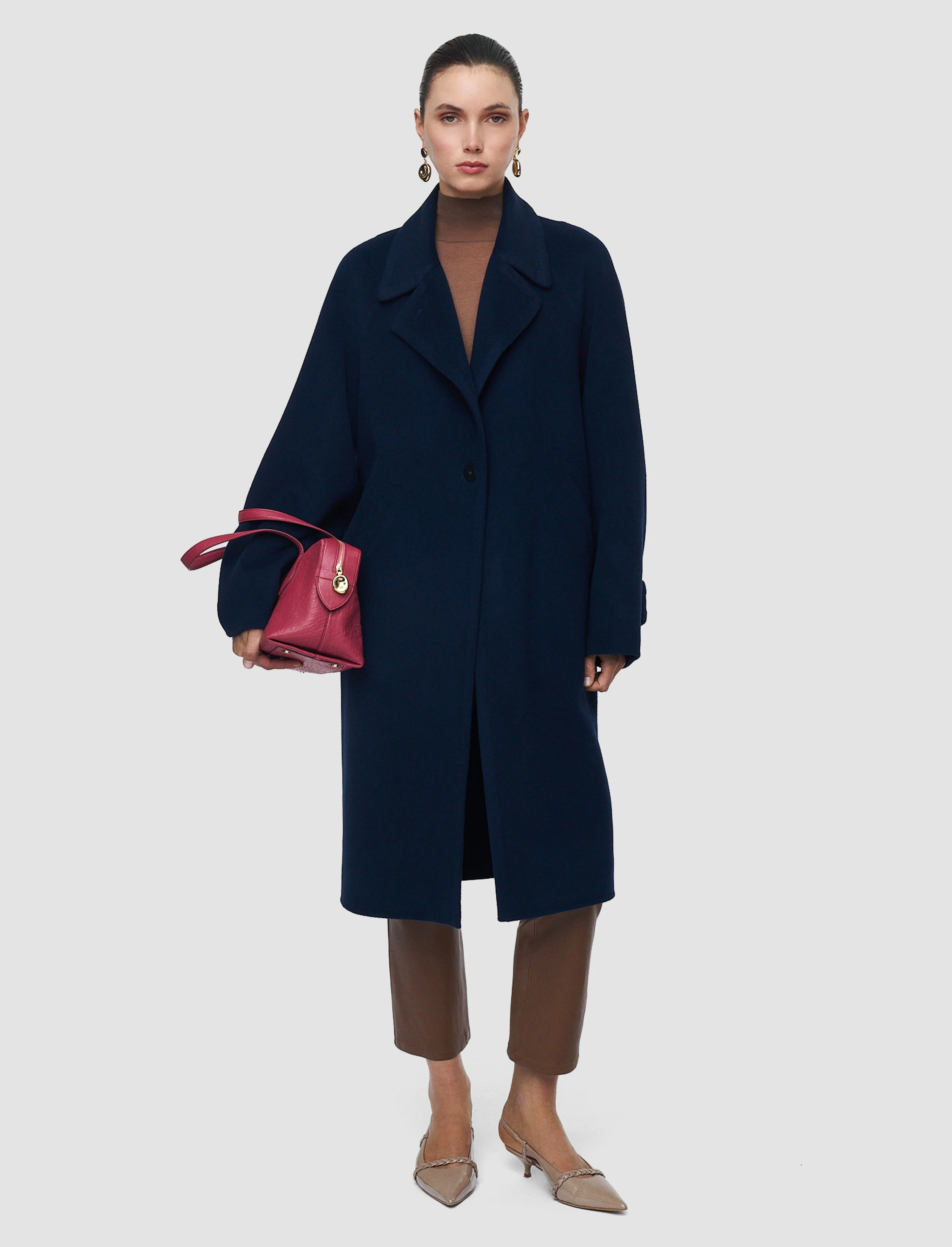 Franco Double Face Cashmere Coat - 1