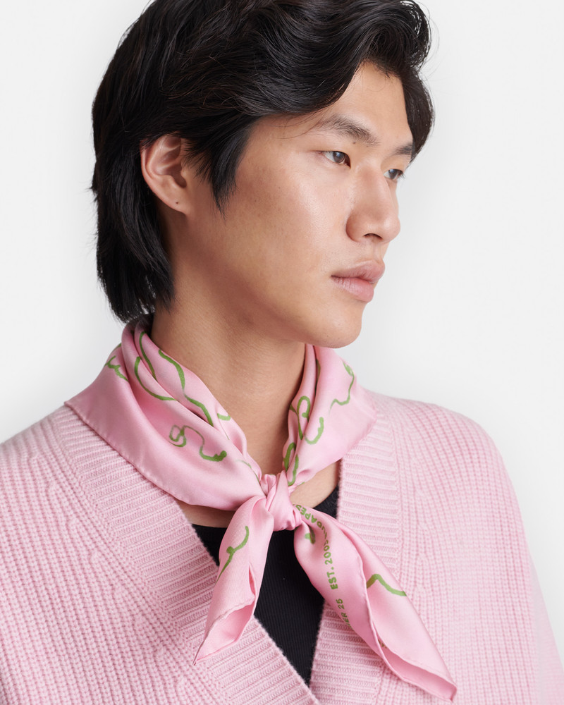 Nanushka Printed Silk Scarf outlook