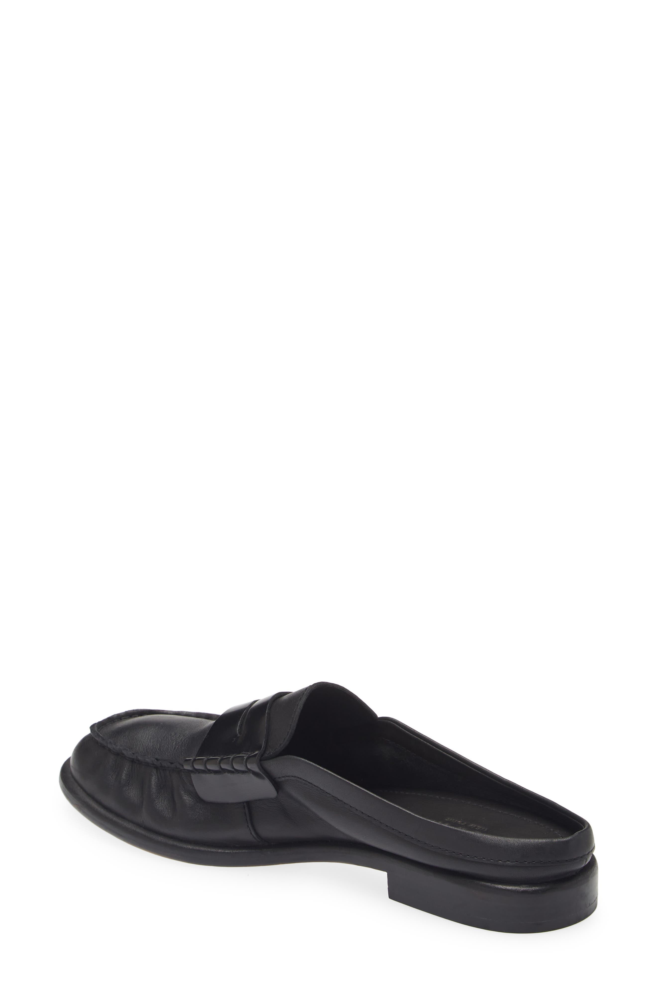 rag & bone Carter Penny Loafer Mule in Blk at Nordstrom - 2