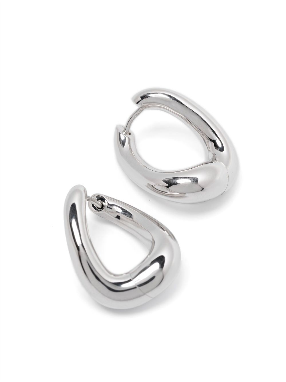 Twist hoop earrings - 4