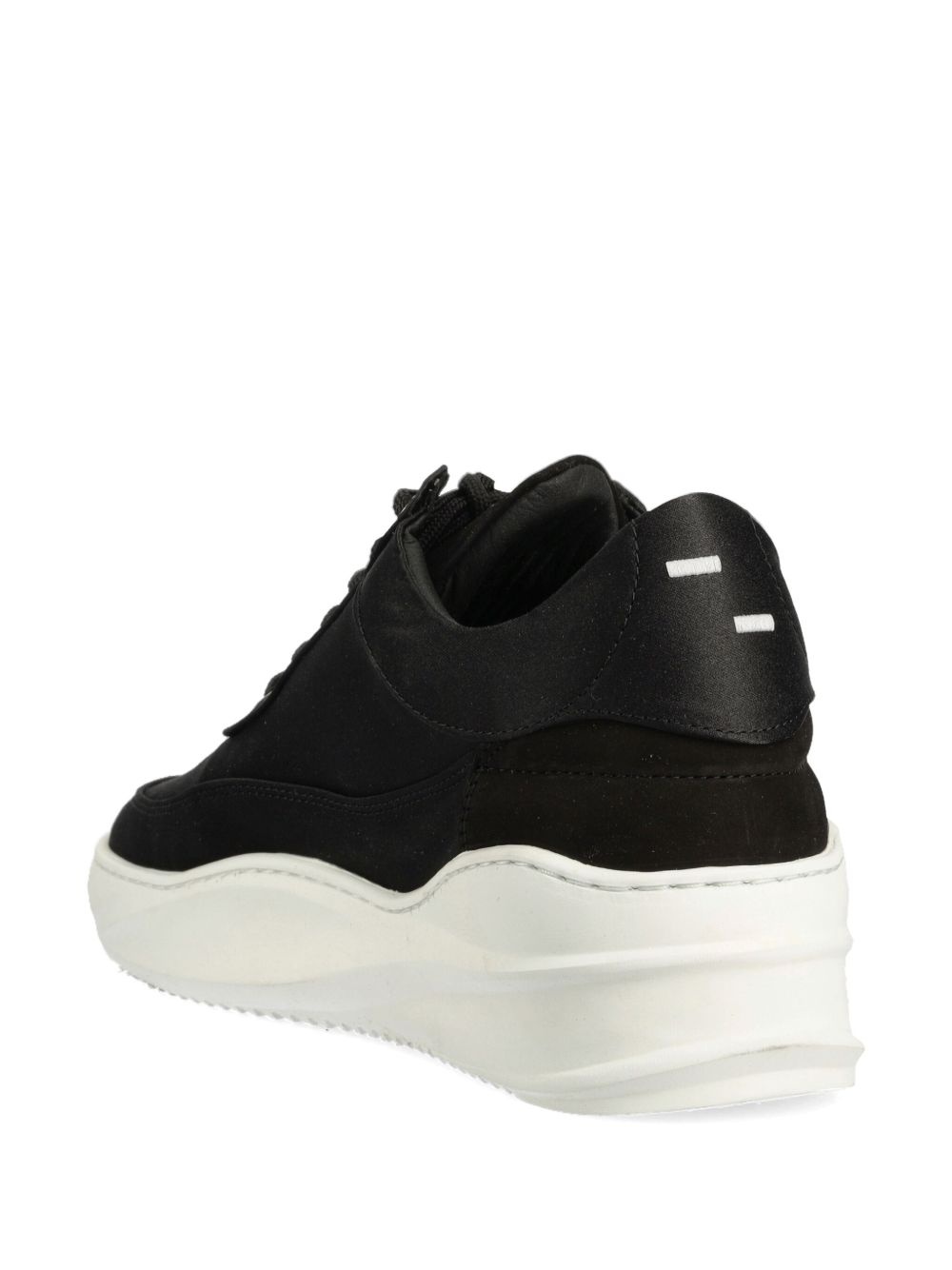 logo-embroidered sneakers - 3