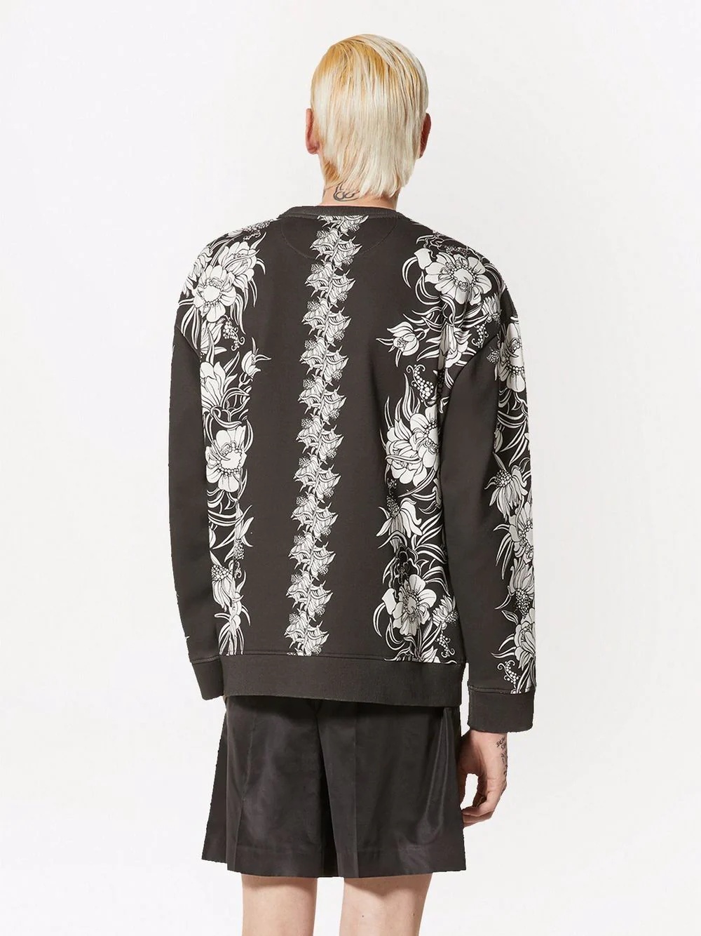 logo-print long-sleeve sweatshirt - 4