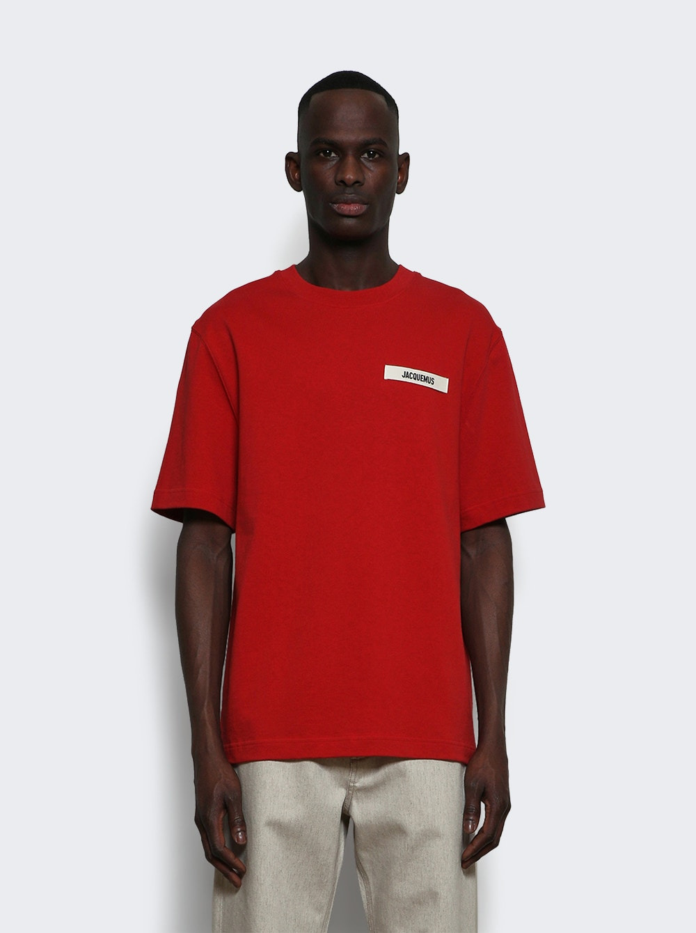 Le Tee Gros Grain Dark Red - 2