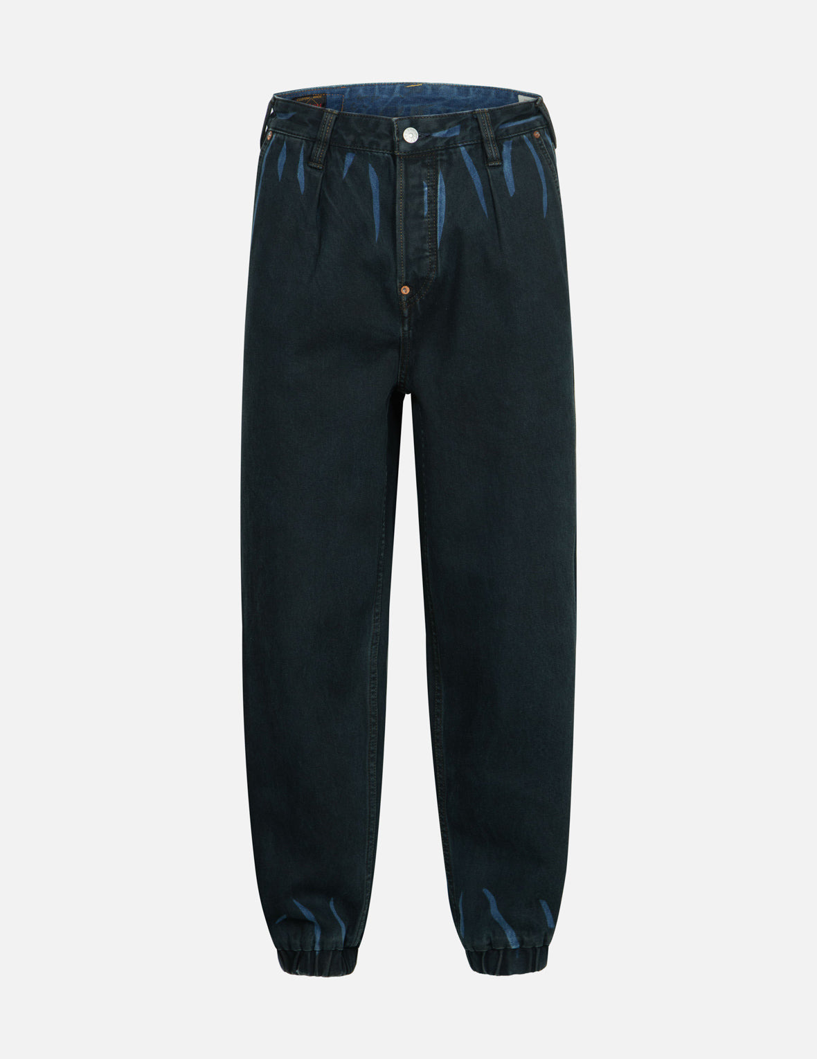 OVERDYE DAICOCK WIDE-LEG DENIM JOGGERS - 2
