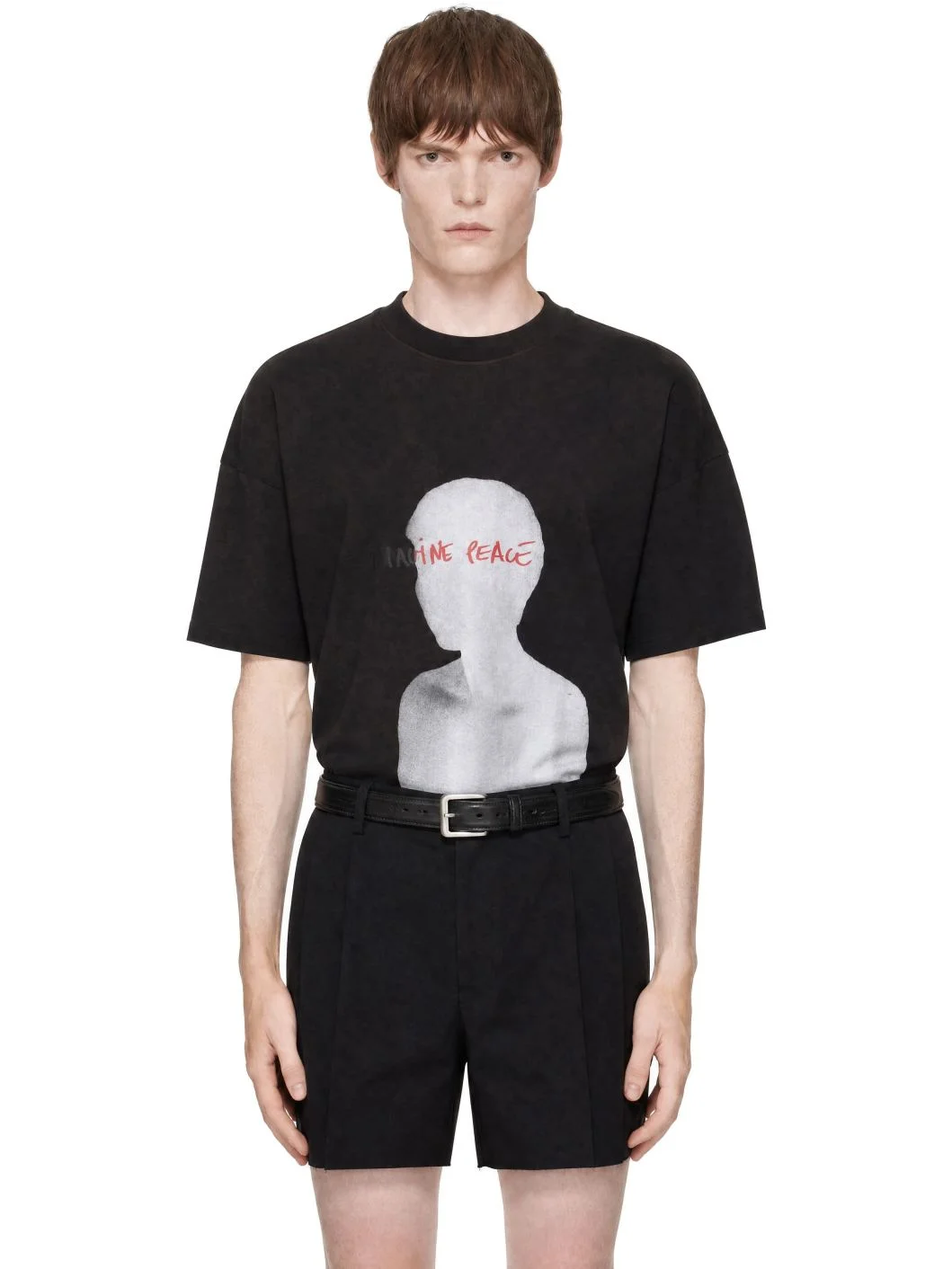 Black Egonic 'Imagine Peace' T-shirt - 1