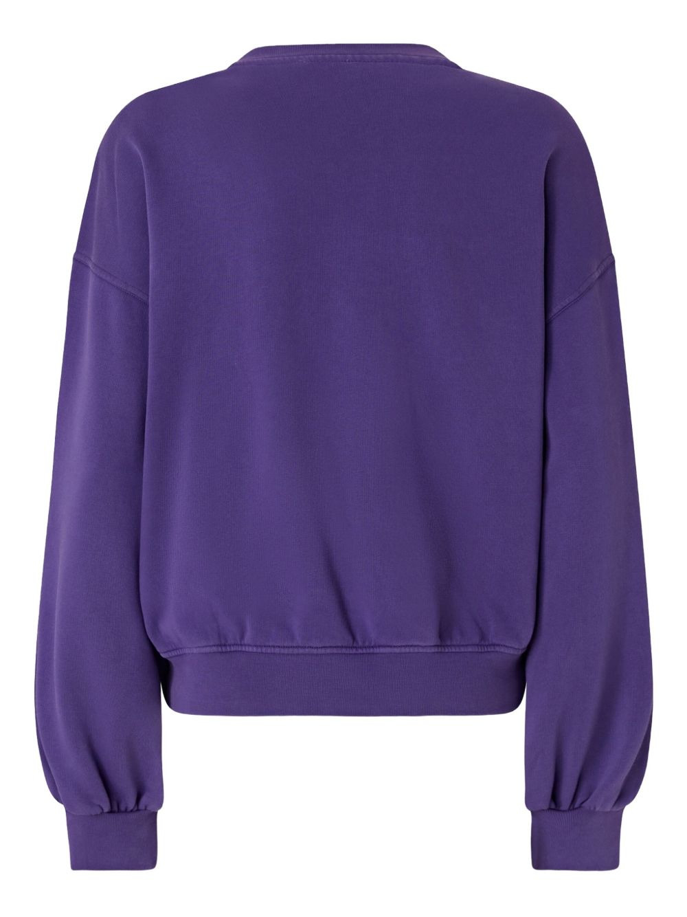 embroidered-logo cotton sweatshirt - 2