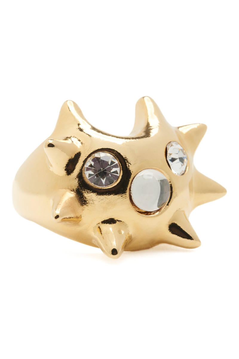 Collina Strada GOLD CLEAR ASTRO RING outlook