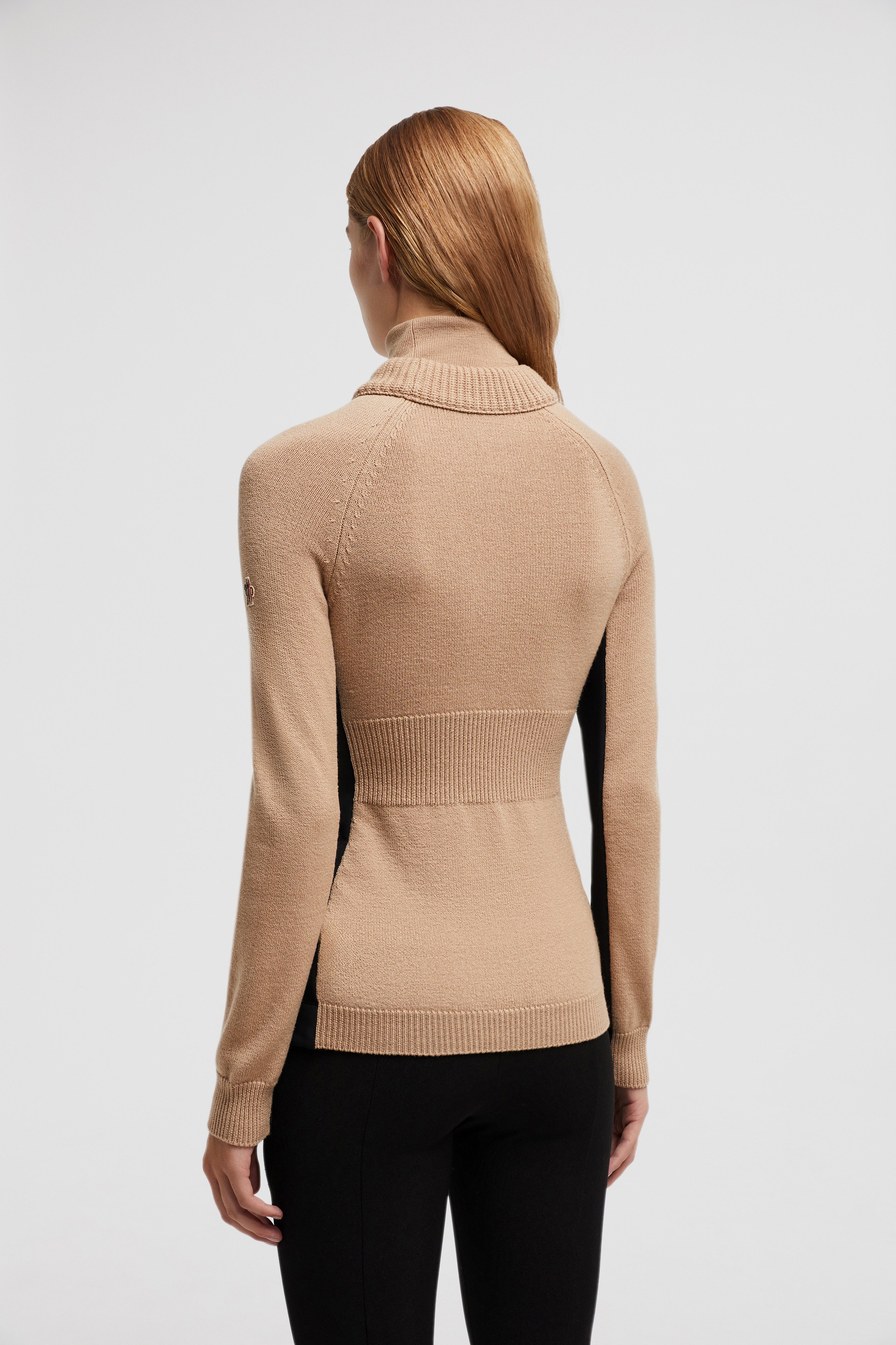 Wool & Fleece Turtleneck Sweater - 5