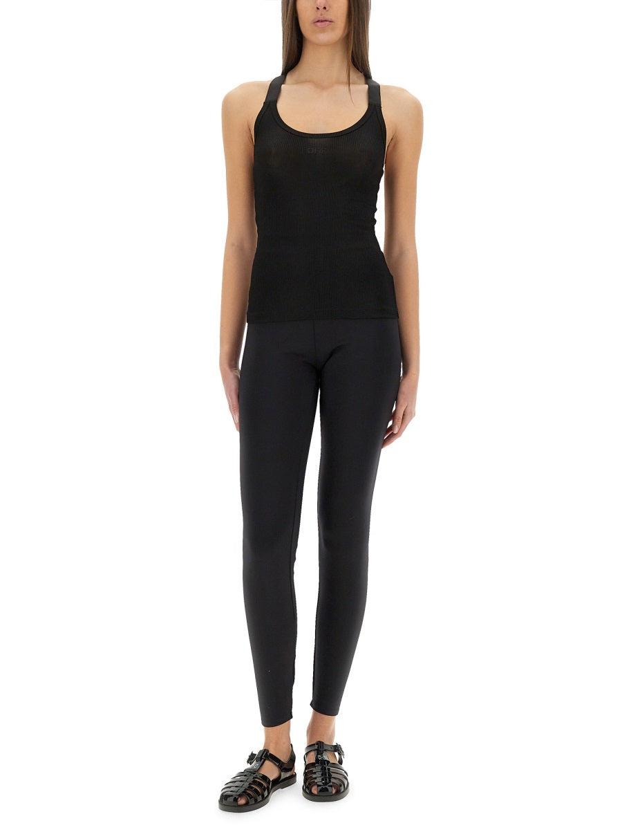 Off-White Women Viscose Top With Logo - 2
