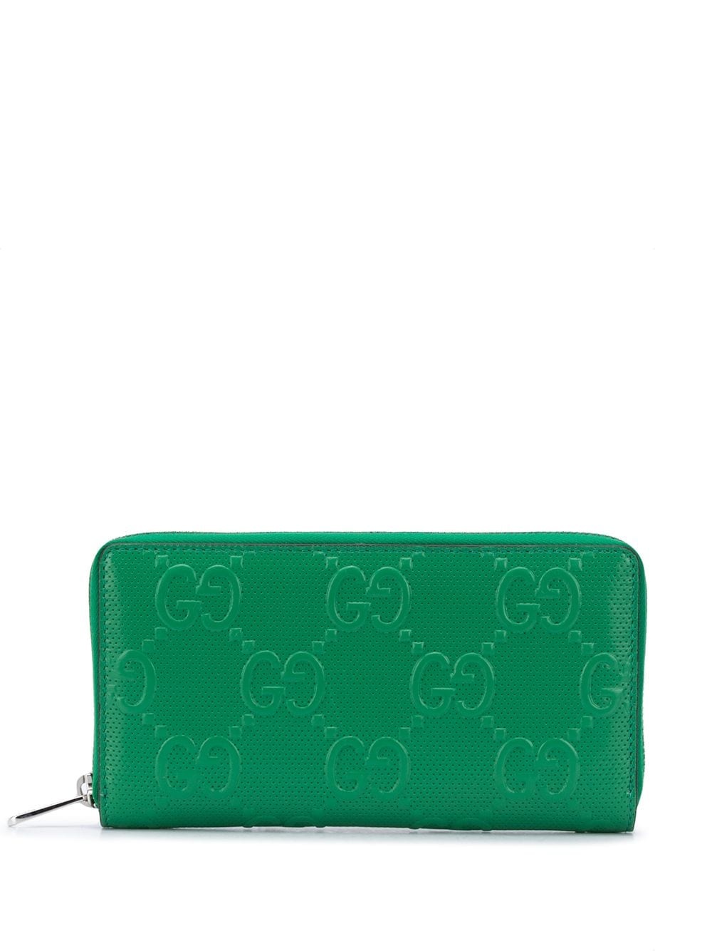 GG embossed zip purse - 1