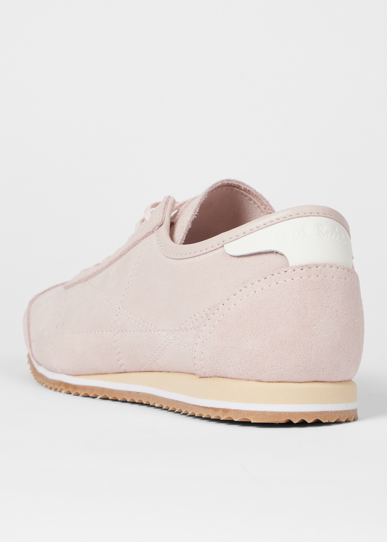 Women's Pink Nubuck 'Maltese' Trainers - 5