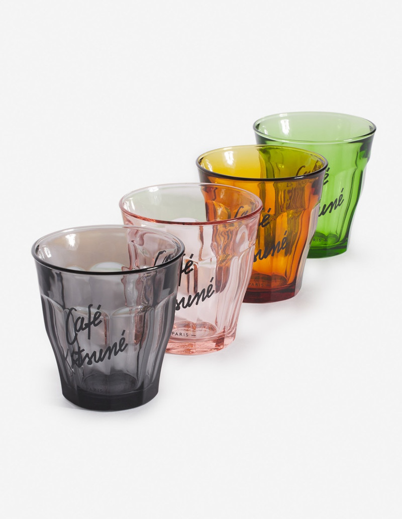 Maison Kitsuné CAFE KITSUNE GLASS DURALEX "LE PICARDIE" 25cl outlook