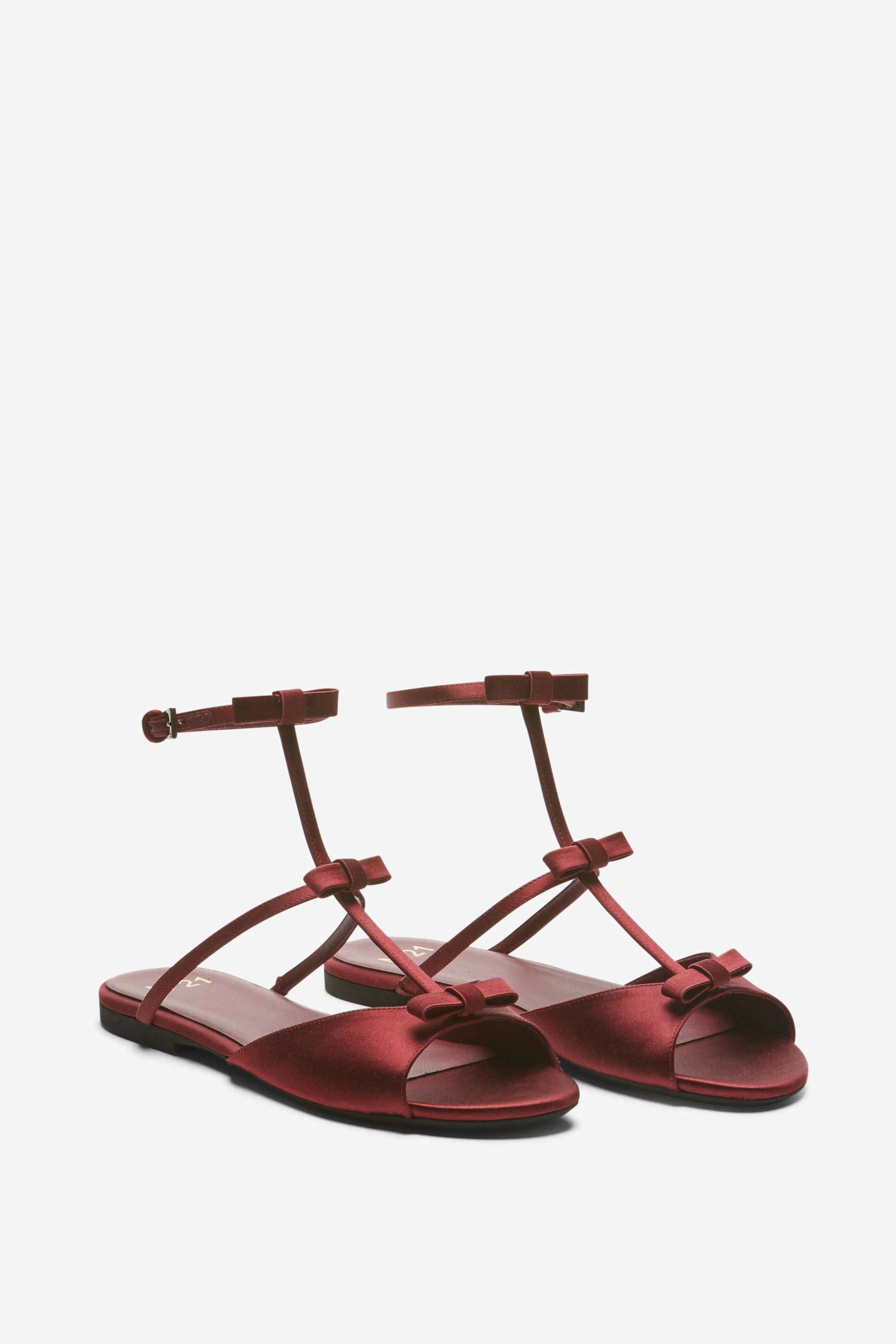 BOW-DETAIL FLAT SANDALS - 2