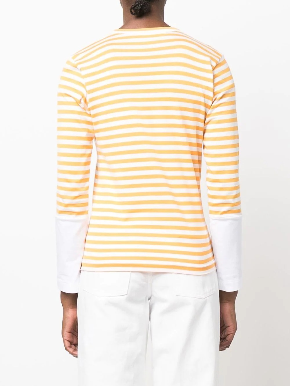 striped long-sleeve T-shirt - 4
