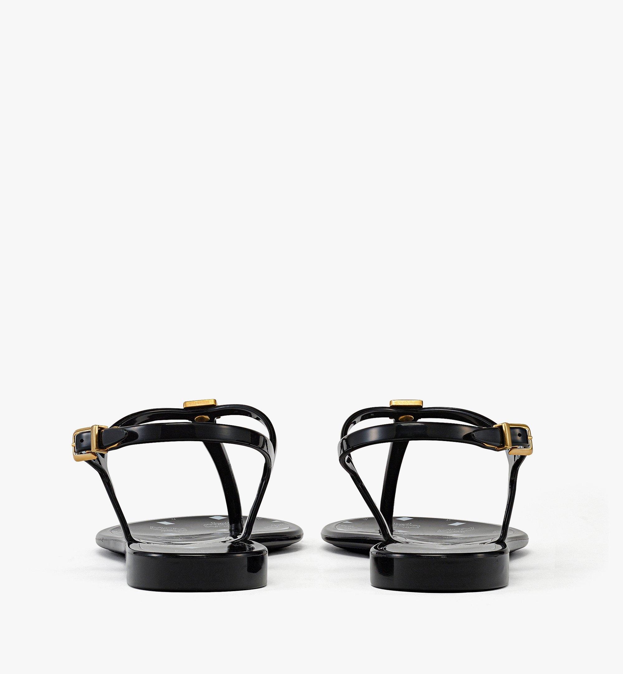 Women's Monogram Jelly Sandals - 3