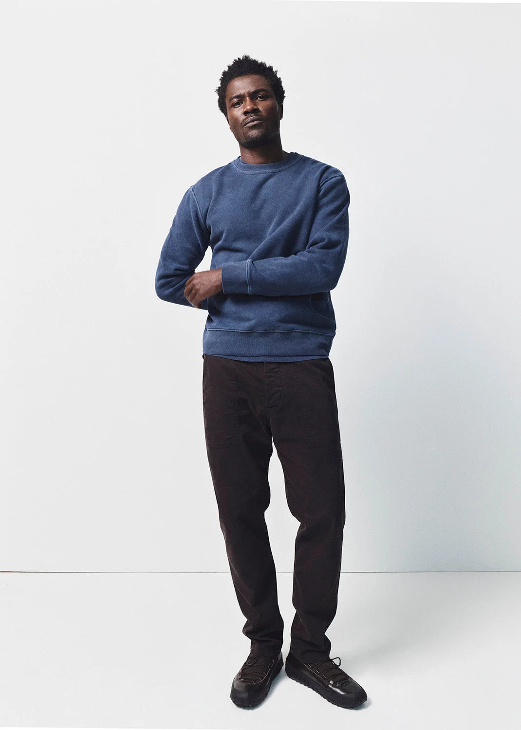 Vintage Crewneck Sweatshirt
In Indigo - 1