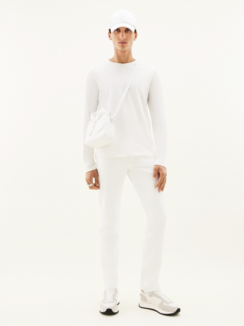 courrèges JERSEY LONG SLEEVES T-SHIRT outlook