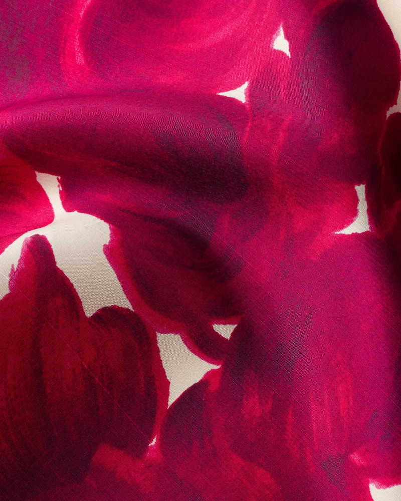 Prada Printed silk shantung scarf outlook