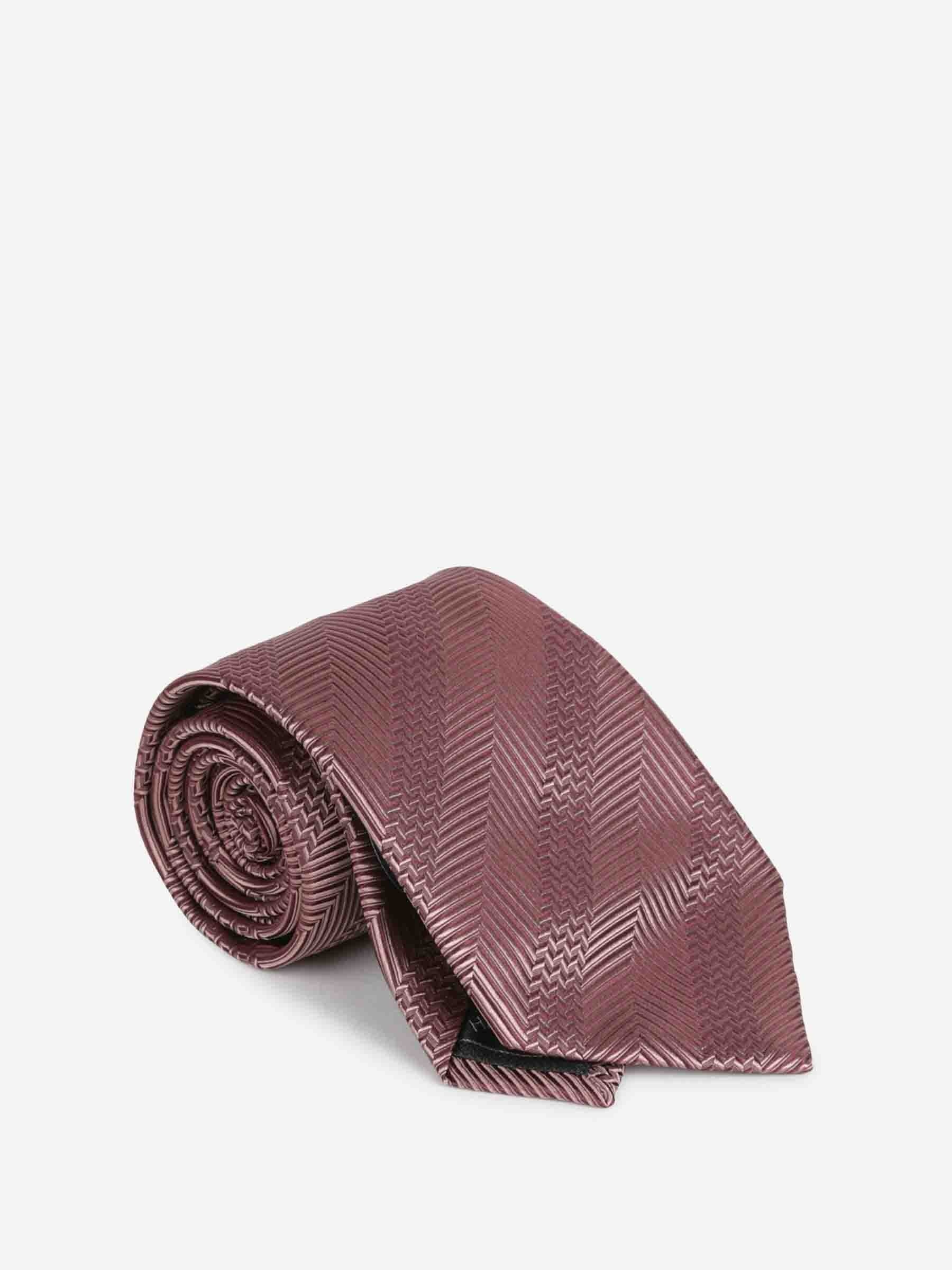 TEXTURED SILK TIE - 3